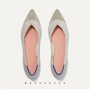 Rothy’s The Point in Diamond Metallic